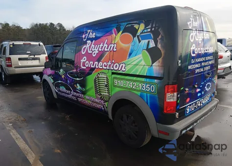 2012 Ford Transit Connect Xl из США, поврежденный, VIN NM0LS6AN9CT086557